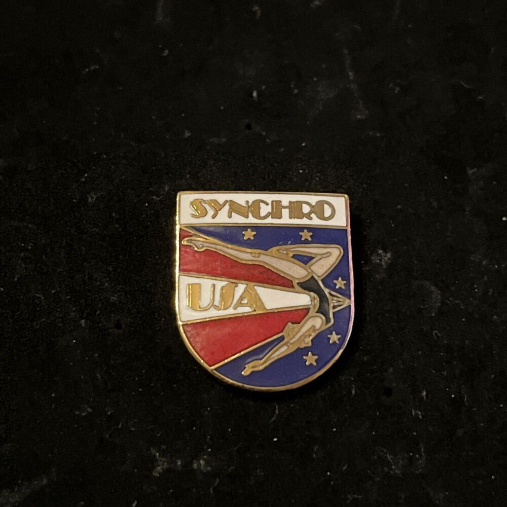Olympic Summer Games Team USA Synchro Lapel Hat Pin